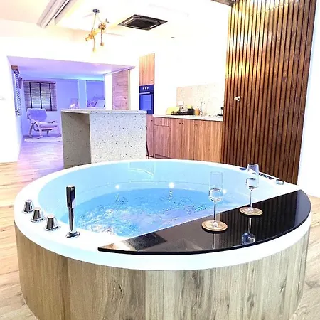 公寓 Le Zen - Sauna - Balneo - Sparoom 萨尔格米纳