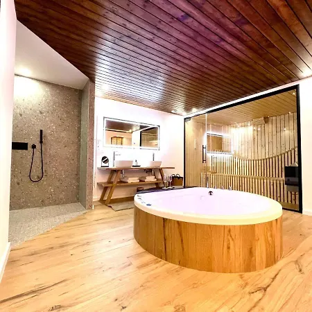 Le Zen - Sauna - Balneo - Sparoom 公寓 萨尔格米纳
